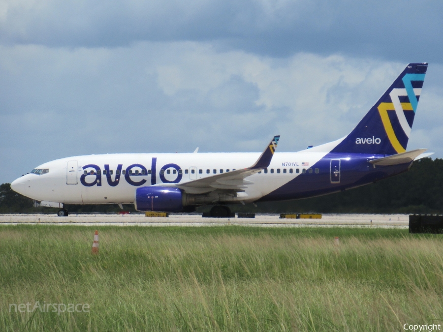 Avelo Airlines Boeing 737-7H4 (N701VL) | Photo 517987