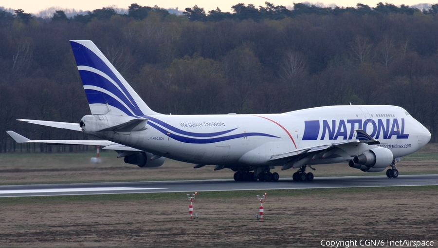 National Airlines Boeing 747-412(BCF) (N702CA) | Photo 441545