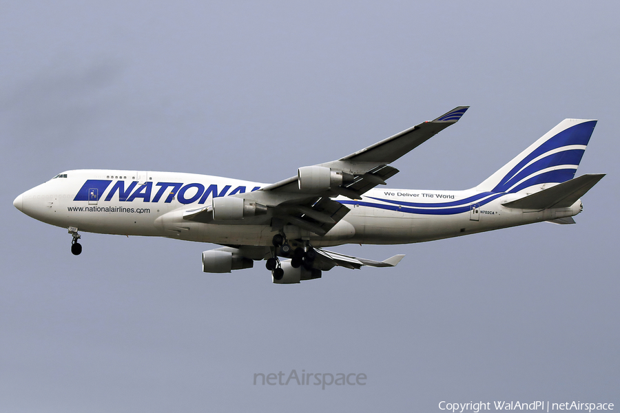 National Airlines Boeing 747-412(BCF) (N702CA) | Photo 556256