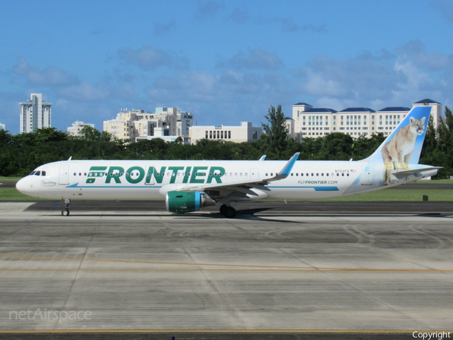 Frontier Airlines Airbus A321-211 (N702FR) | Photo 601806
