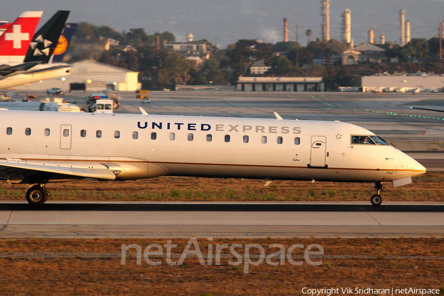 United Express (SkyWest Airlines) Bombardier CRJ-701ER (N702SK) | Photo 55006