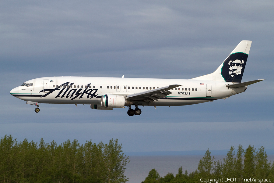 Alaska Airlines Boeing 737-490 (N703AS) | Photo 359825