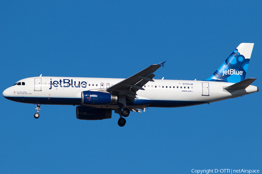JetBlue Airways Airbus A320-232 (N703JB) | Photo 220046