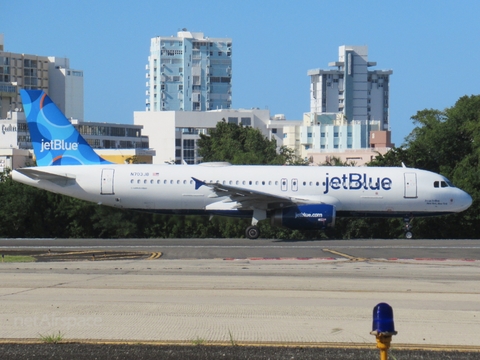 JetBlue Airways Airbus A320-232 (N703JB) at  San Juan - Luis Munoz Marin International, Puerto Rico