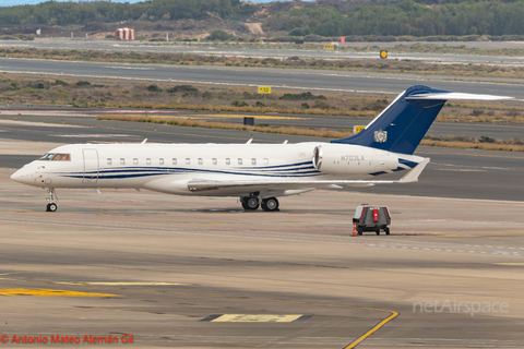 (Private) Bombardier BD-700-1A10 Global 6500 (N703LA) at  Gran Canaria, Spain
