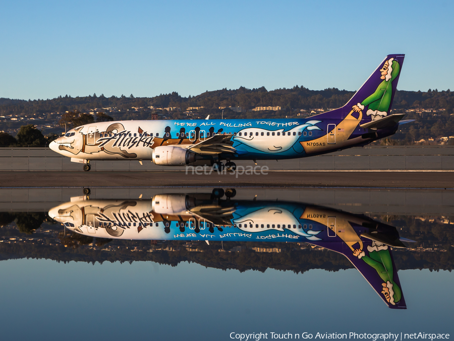 Alaska Airlines Boeing 737-490 (N705AS) | Photo 98406