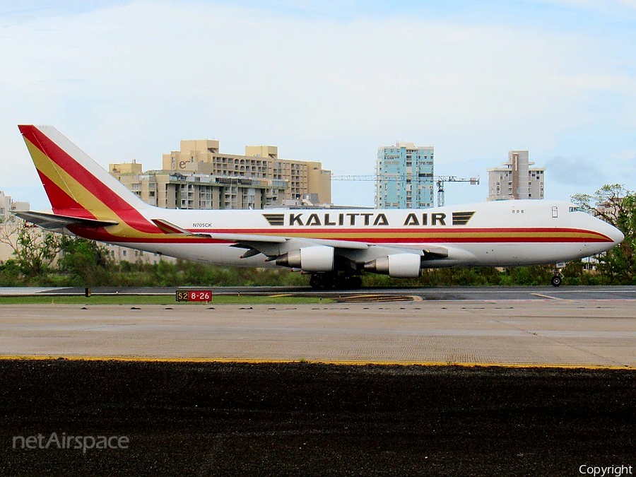 Kalitta Air Boeing 747-246F(SCD) (N705CK) | Photo 193201