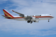 Kalitta Air Boeing 747-4B5F (N705CK) at  Dallas/Ft. Worth - International, United States