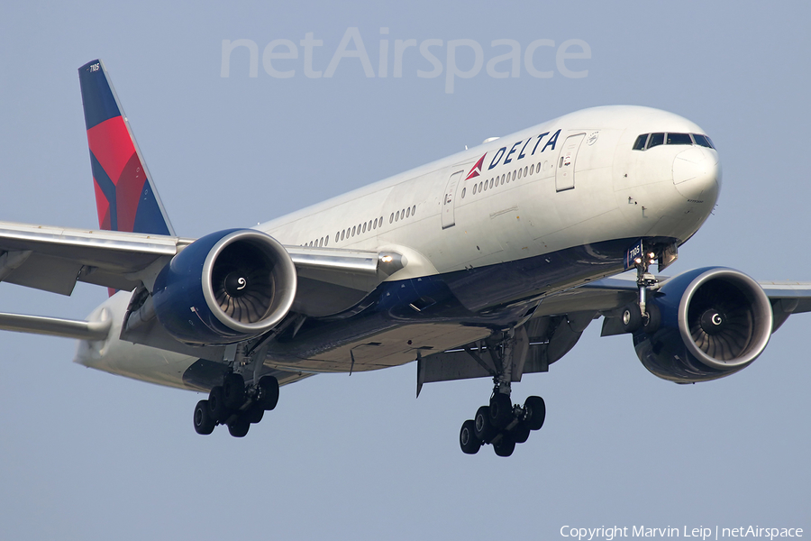 Delta Air Lines Boeing 777-232(LR) (N705DN) | Photo 557251