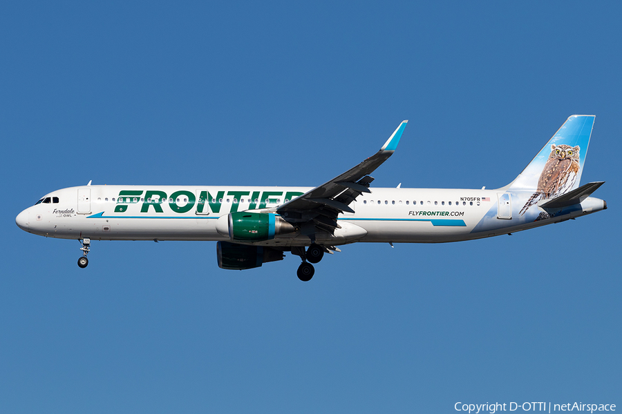 Frontier Airlines Airbus A321-211 (N705FR) | Photo 180965