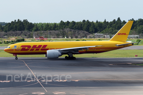DHL (Polar Air Cargo) Boeing 777-FZB (N705GT) at  Tokyo - Narita International, Japan