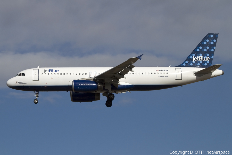 JetBlue Airways Airbus A320-232 (N705JB) | Photo 428371