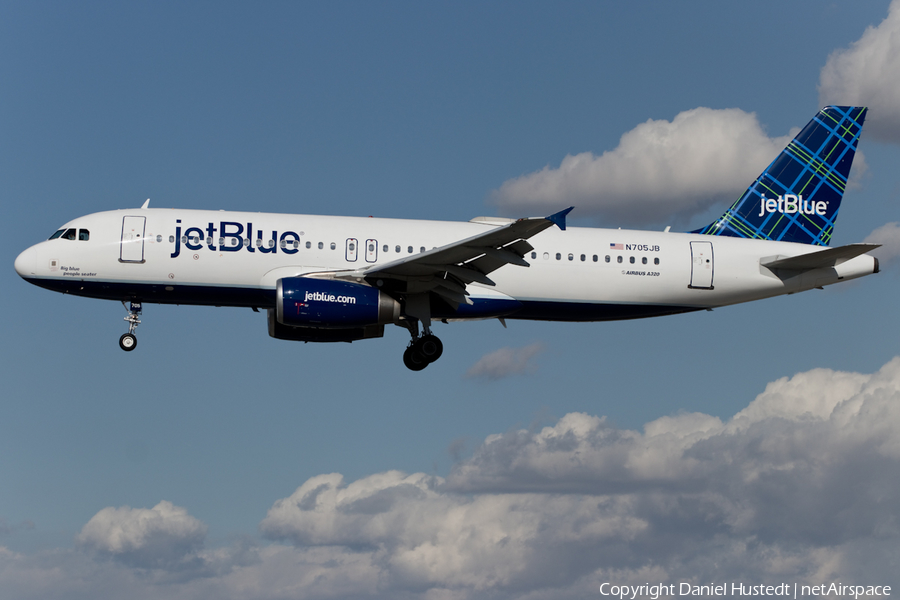 JetBlue Airways Airbus A320-232 (N705JB) | Photo 450562
