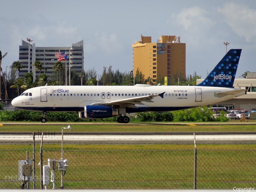 JetBlue Airways Airbus A320-232 (N705JB) | Photo 81899