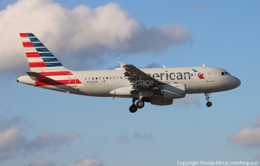 American Airlines Airbus A319-112 (N705UW) | Photo 669804