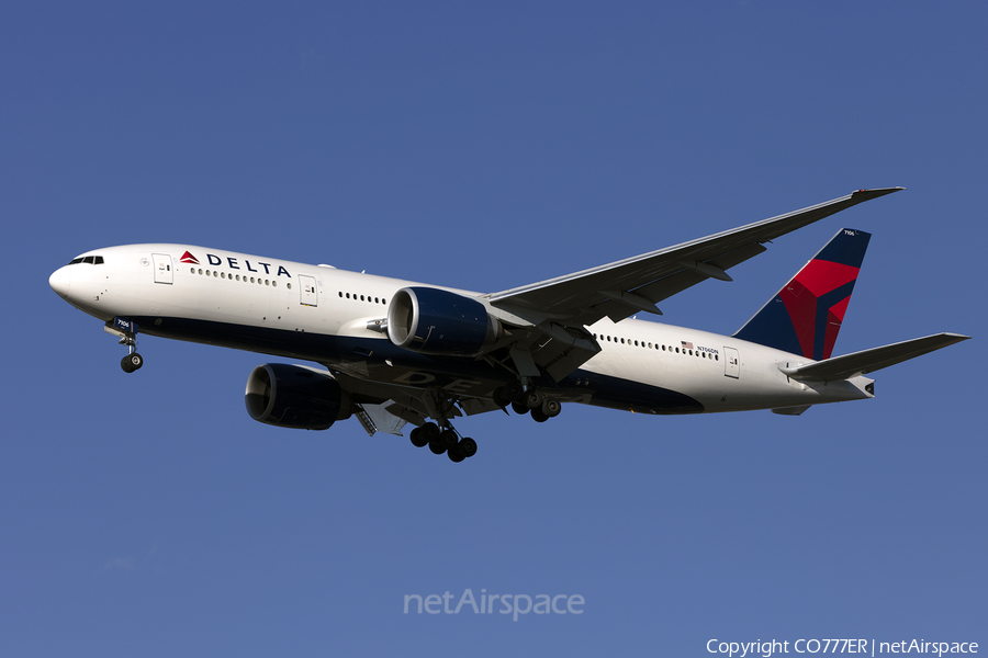 Delta Air Lines Boeing 777-232(LR) (N706DN) | Photo 506336