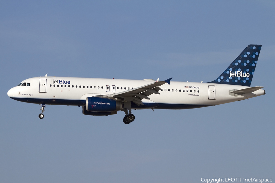 JetBlue Airways Airbus A320-232 (N706JB) | Photo 425053