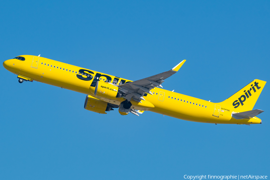 Spirit Airlines Airbus A321-271NX (N706NK) | Photo 597967
