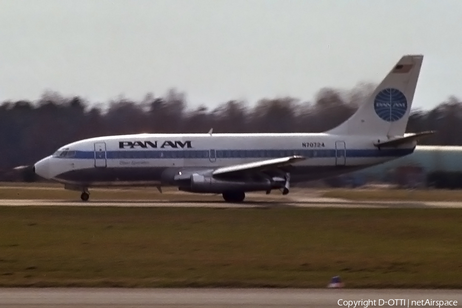 Pan Am - Pan American World Airways Boeing 737-297(Adv) (N70724) | Photo 199081