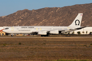 Omega Air Boeing 707-3K1C (N707GF) at  March Air Reserve Base, United States