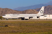 Omega Air Boeing 707-3K1C (N707GF) at  March Air Reserve Base, United States