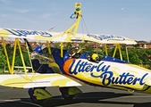 Breitling AeroSuperBatics Boeing N2S-1 Kaydet (N707TJ) at  Newtownards, United Kingdom