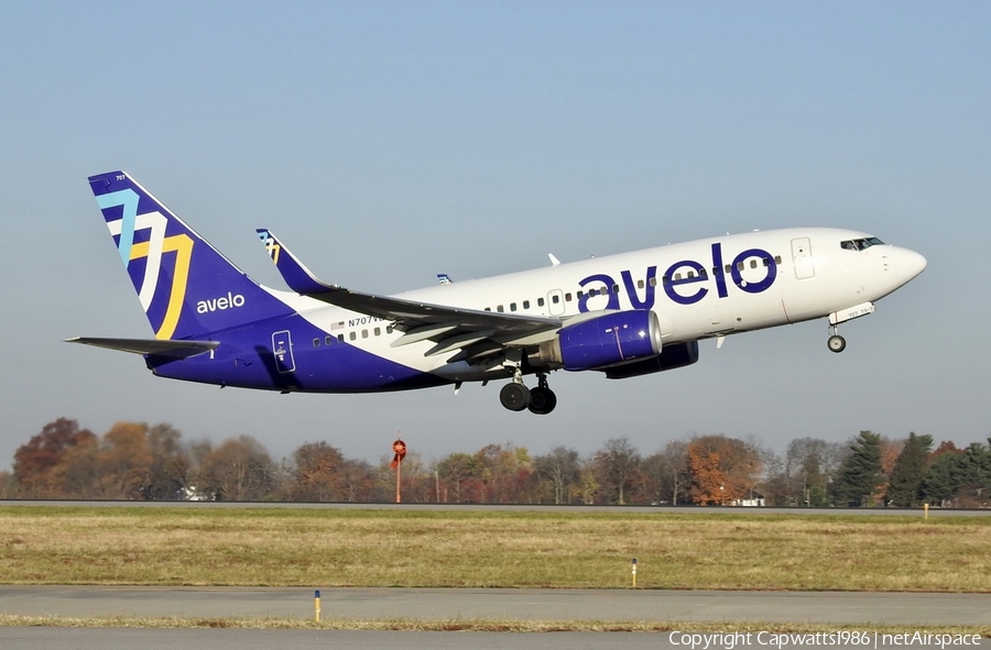 Avelo Airlines Boeing 737-7H4 (N707VL) | Photo 535868
