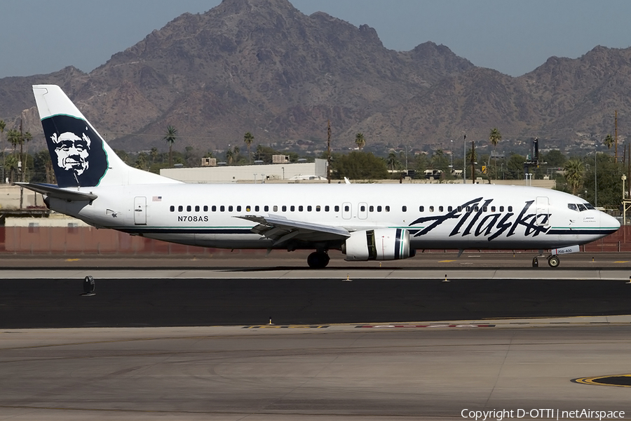 Alaska Airlines Boeing 737-490 (N708AS) | Photo 461596