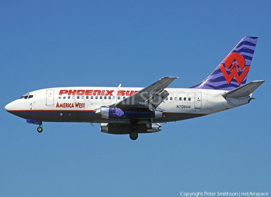 America West Airlines Boeing 737-112 (N708AW) | Photo 278080