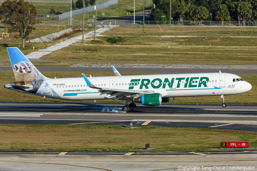 Frontier Airlines Airbus A321-211 (N708FR) | Photo 383533