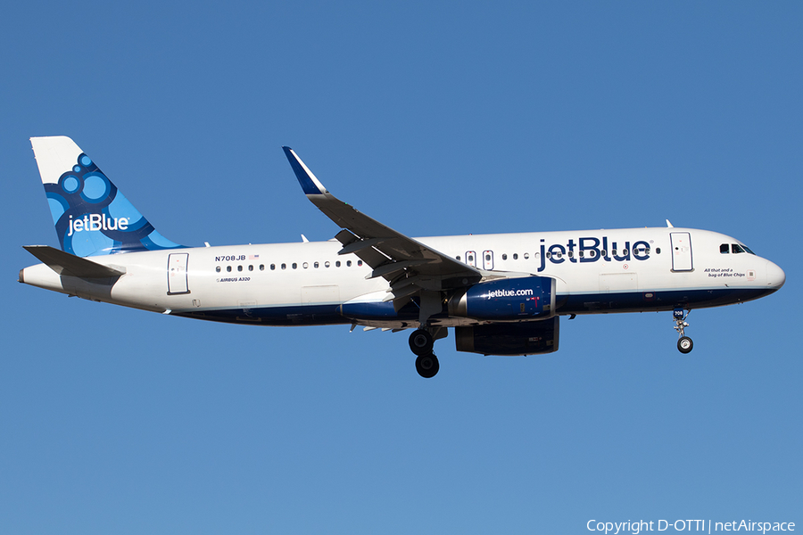 JetBlue Airways Airbus A320-232 (N708JB) | Photo 199989