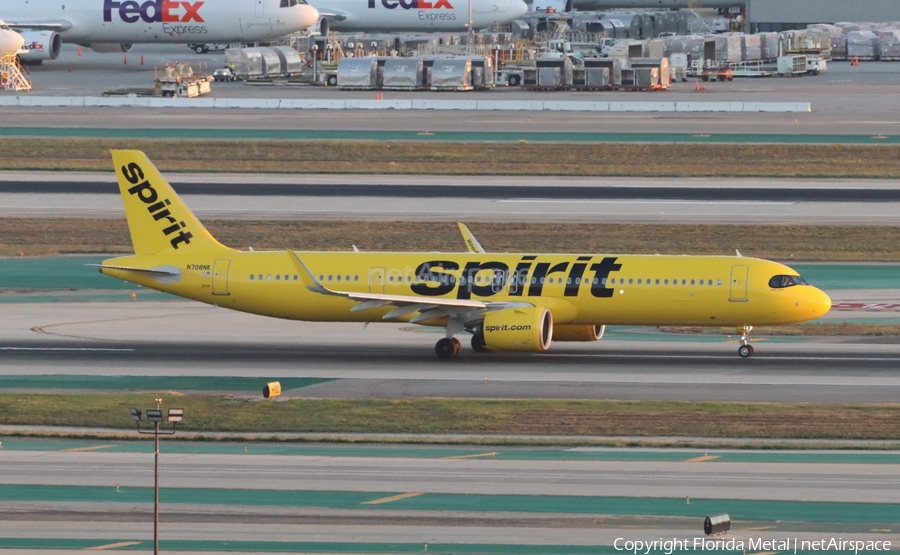 Spirit Airlines Airbus A321-271NX (N708NK) | Photo 630930