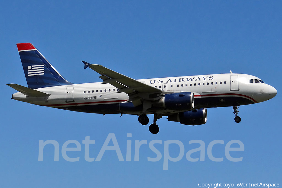 US Airways Airbus A319-112 (N708UW) | Photo 70530