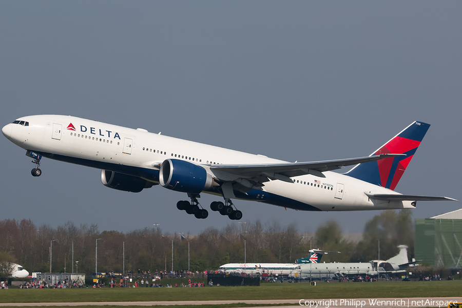 Delta Air Lines Boeing 777-232(LR) (N710DN) | Photo 155891