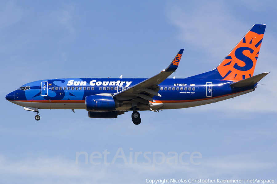 Sun Country Airlines Boeing 737-73V (N710SY) | Photo 126930