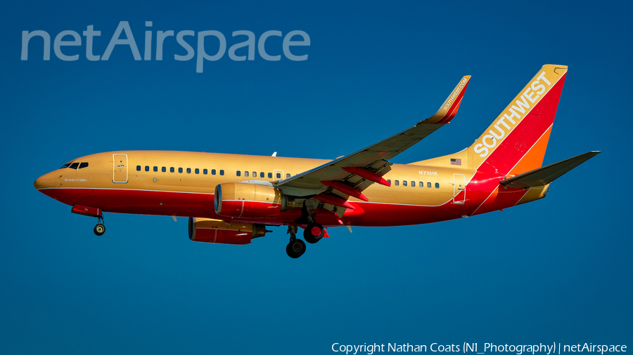 Southwest Airlines Boeing 737-7H4 (N711HK) | Photo 308290