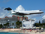 (Private) Bombardier BD-700-1A10 Global Express (N711SX) at  Philipsburg - Princess Juliana International, Netherland Antilles