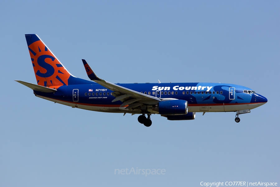 Sun Country Airlines Boeing 737-73V (N711SY) | Photo 114701