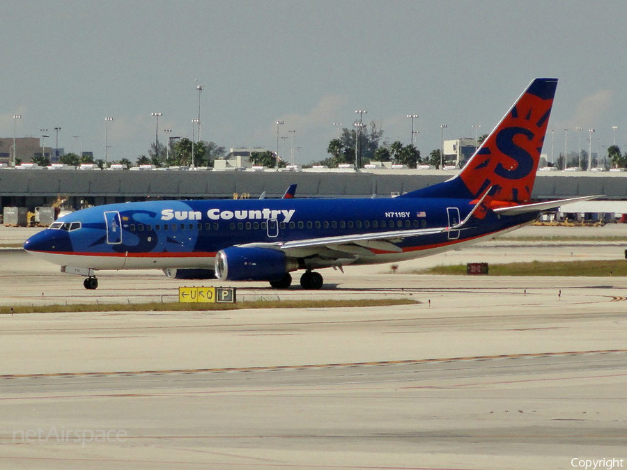 Sun Country Airlines Boeing 737-73V (N711SY) | Photo 34350