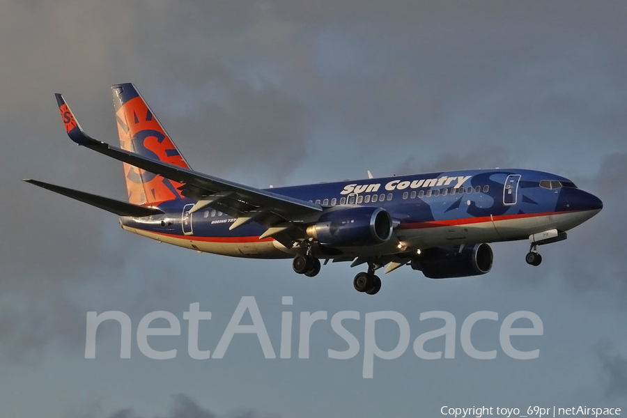 Sun Country Airlines Boeing 737-73V (N711SY) | Photo 68279