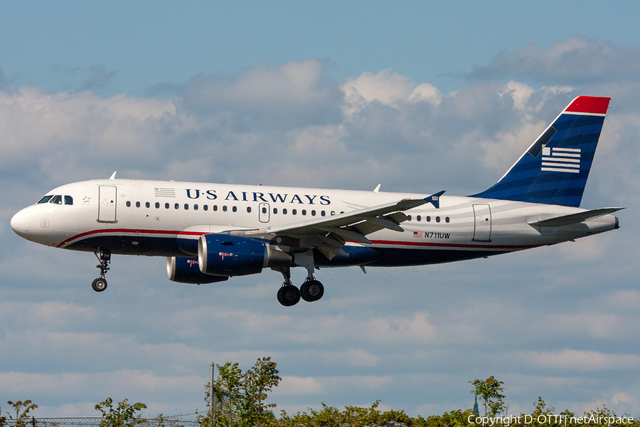 US Airways Airbus A319-112 (N711UW) | Photo 259867