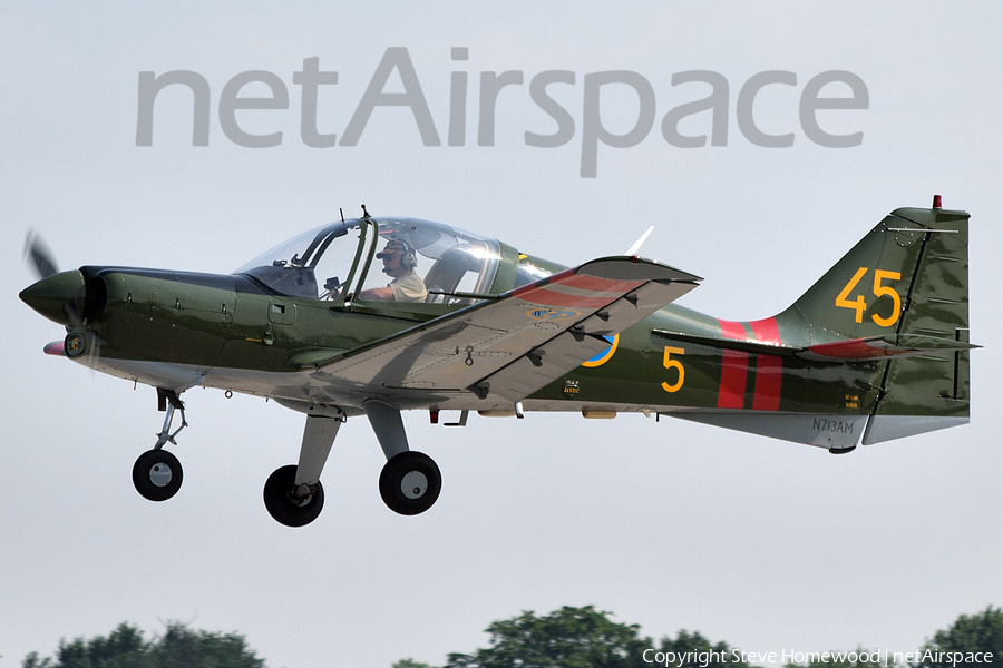 (Private) Scottish Aviation Bulldog 101 (N713AM) | Photo 50779