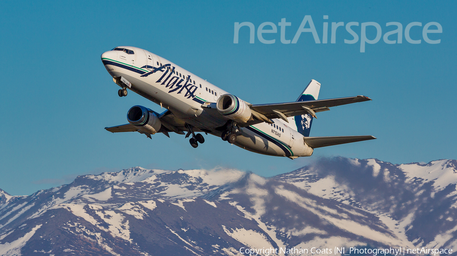 Alaska Airlines Boeing 737-490 (N713AS) | Photo 165289