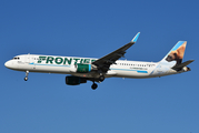 Frontier Airlines Airbus A321-211 (N713FR) at  Dallas/Ft. Worth - International, United States