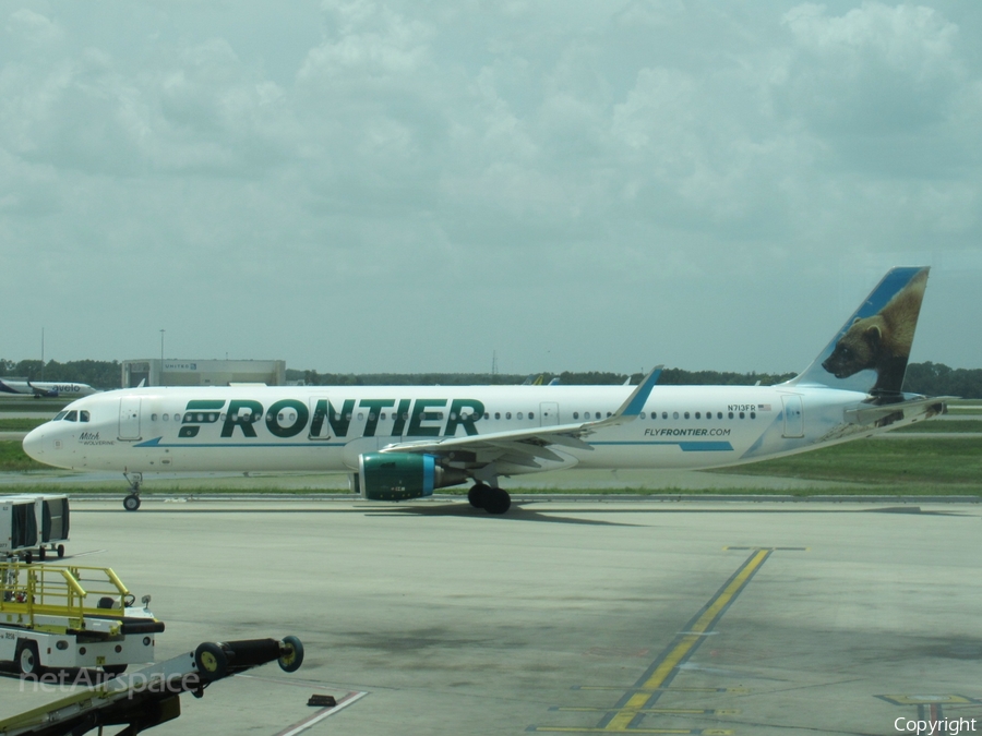 Frontier Airlines Airbus A321-211 (N713FR) | Photo 519045