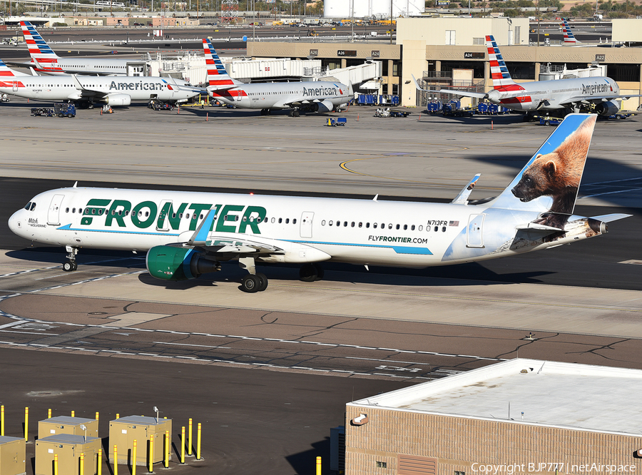 Frontier Airlines Airbus A321-211 (N713FR) | Photo 214487