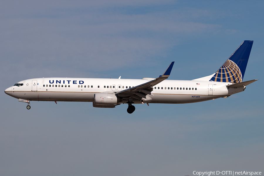 United Airlines Boeing 737-924 (N71411) | Photo 137671