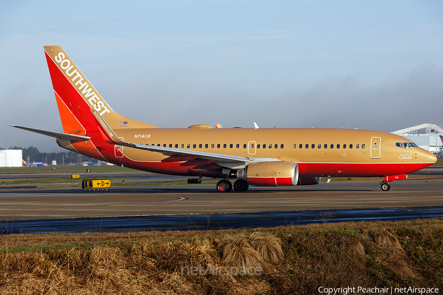 Southwest Airlines Boeing 737-7H4 (N714CB) | Photo 231960