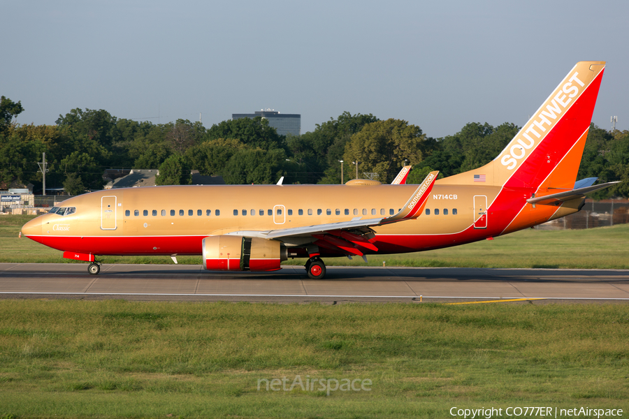 Southwest Airlines Boeing 737-7H4 (N714CB) | Photo 182507