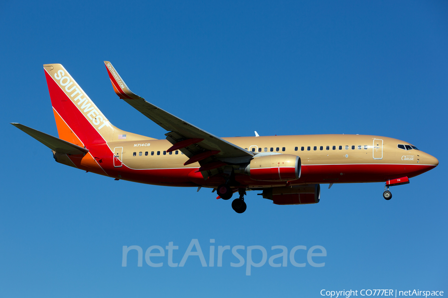 Southwest Airlines Boeing 737-7H4 (N714CB) | Photo 58699